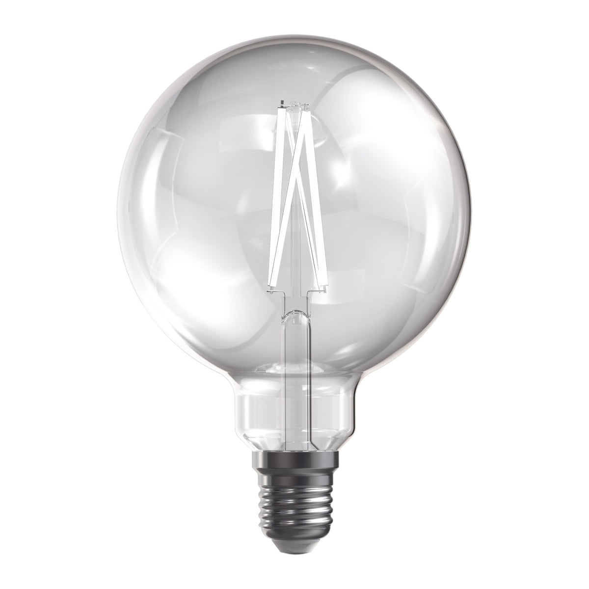 15W (100W Replacement) G40 Globe E26 Dimmable White Filament Clear Globe LED Bulb, Selectable White