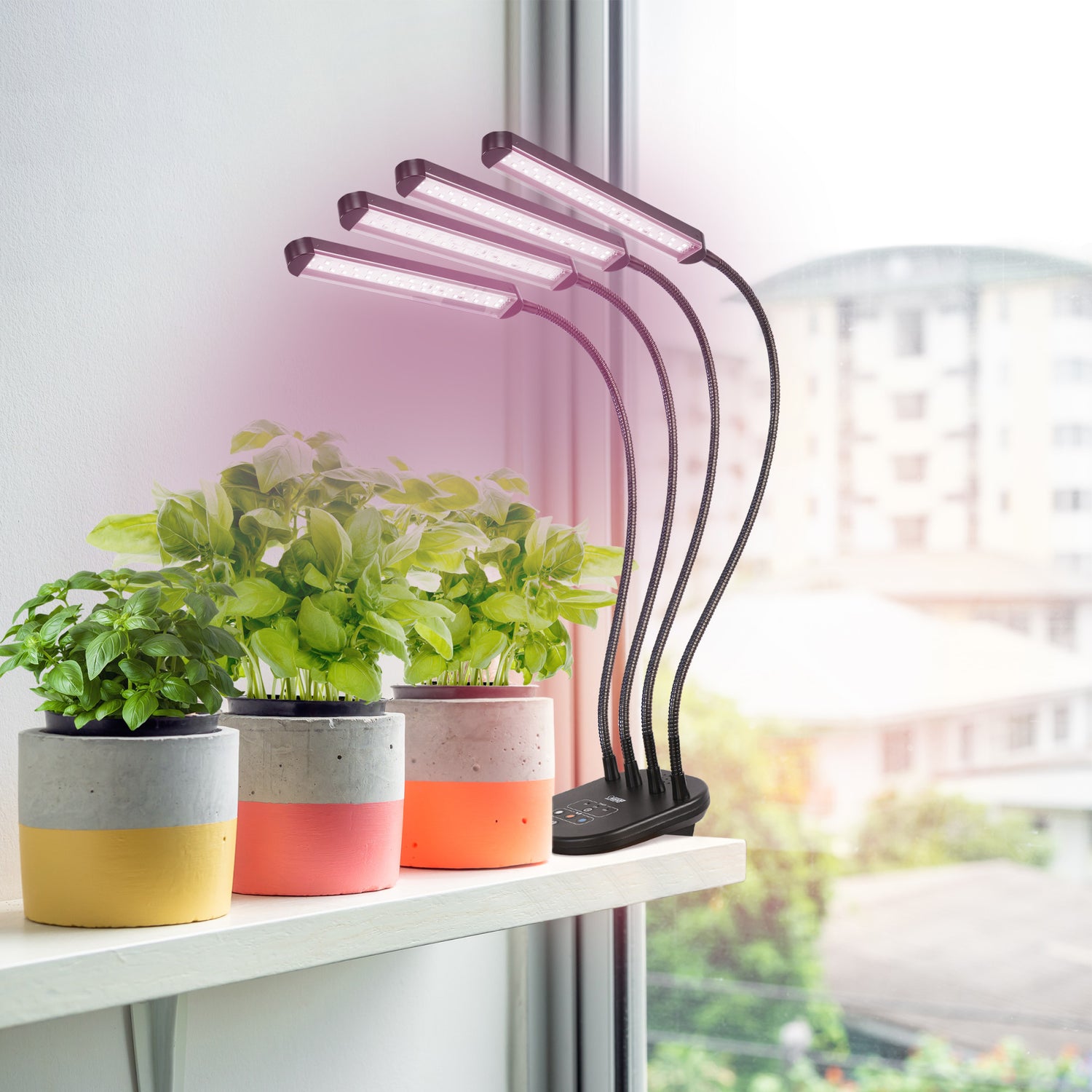 feit electric plant grow light 40W Adjustable Spectrum Flexible Head LED Grow Light with Clamp