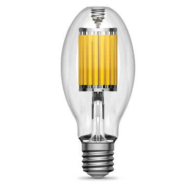 175W Replacement Cool White (4000K) ED28 Shape E39 Mogul Base Clear LED High Intensity Discharge HID Light Bulb