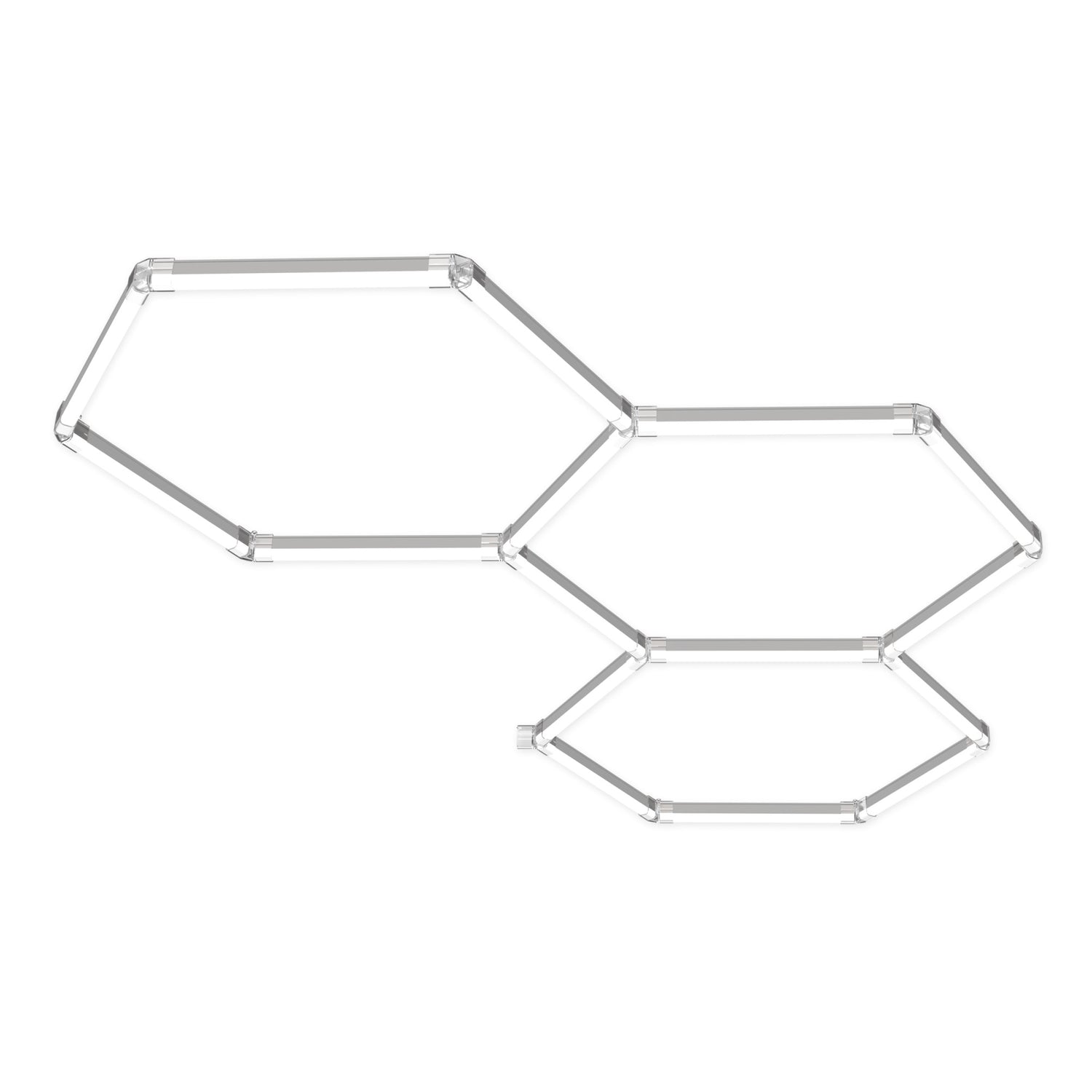 3 Grid Flexagon LED Utility Light