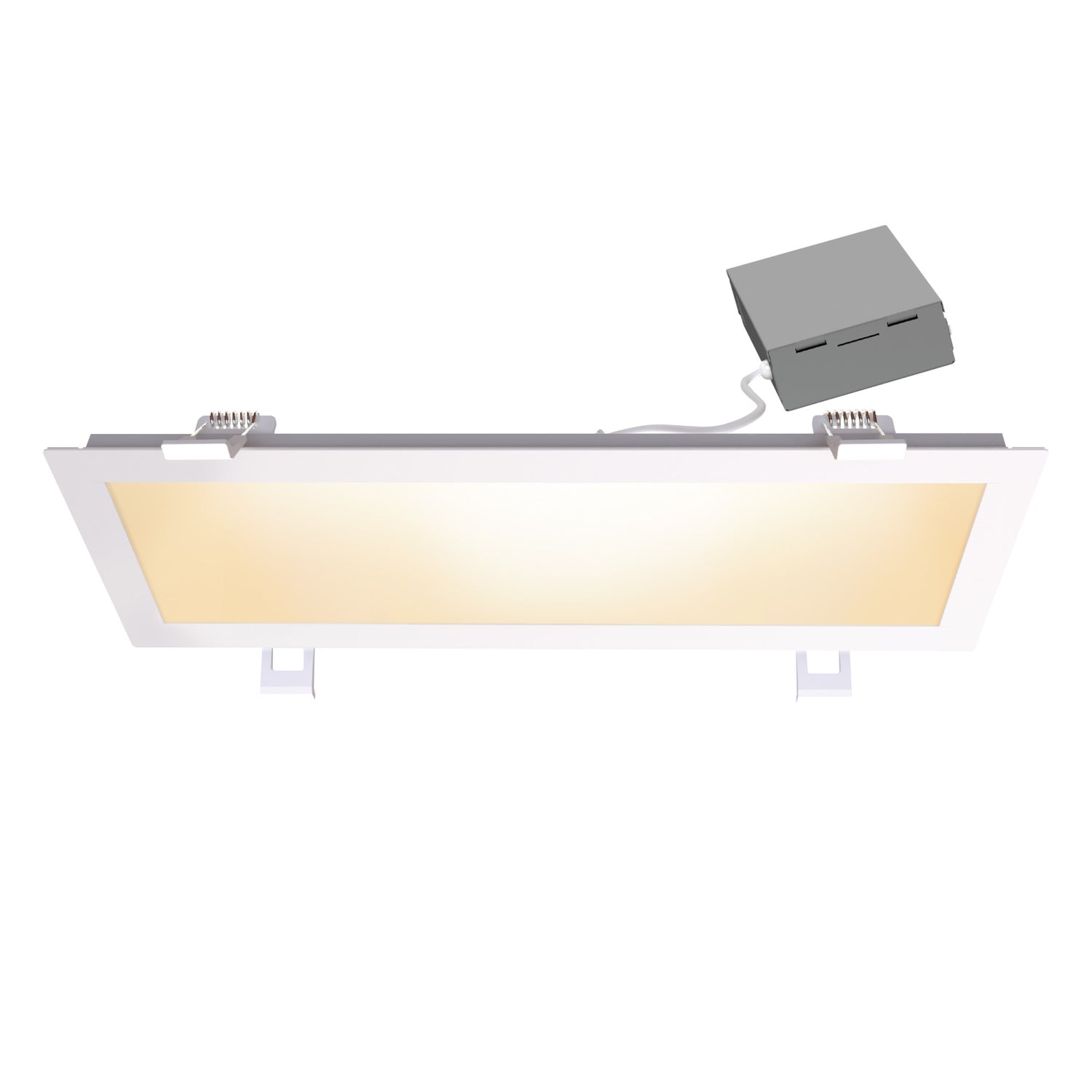 1 ft. 15W (75W Replacement) Adjustable White Linear LED Canless Recessed Downlight  with Switch Mode