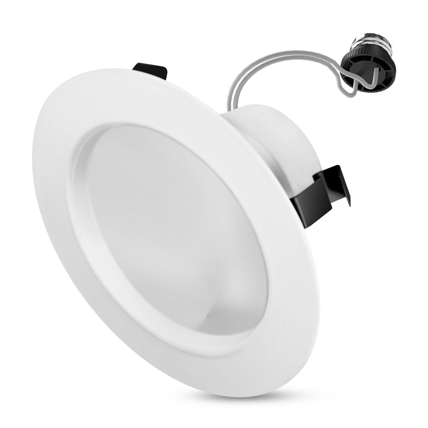 4 in. 8W (50W Replacement) Color Changing Alexa Google Siri Smart Wi-Fi Recessed Downlight