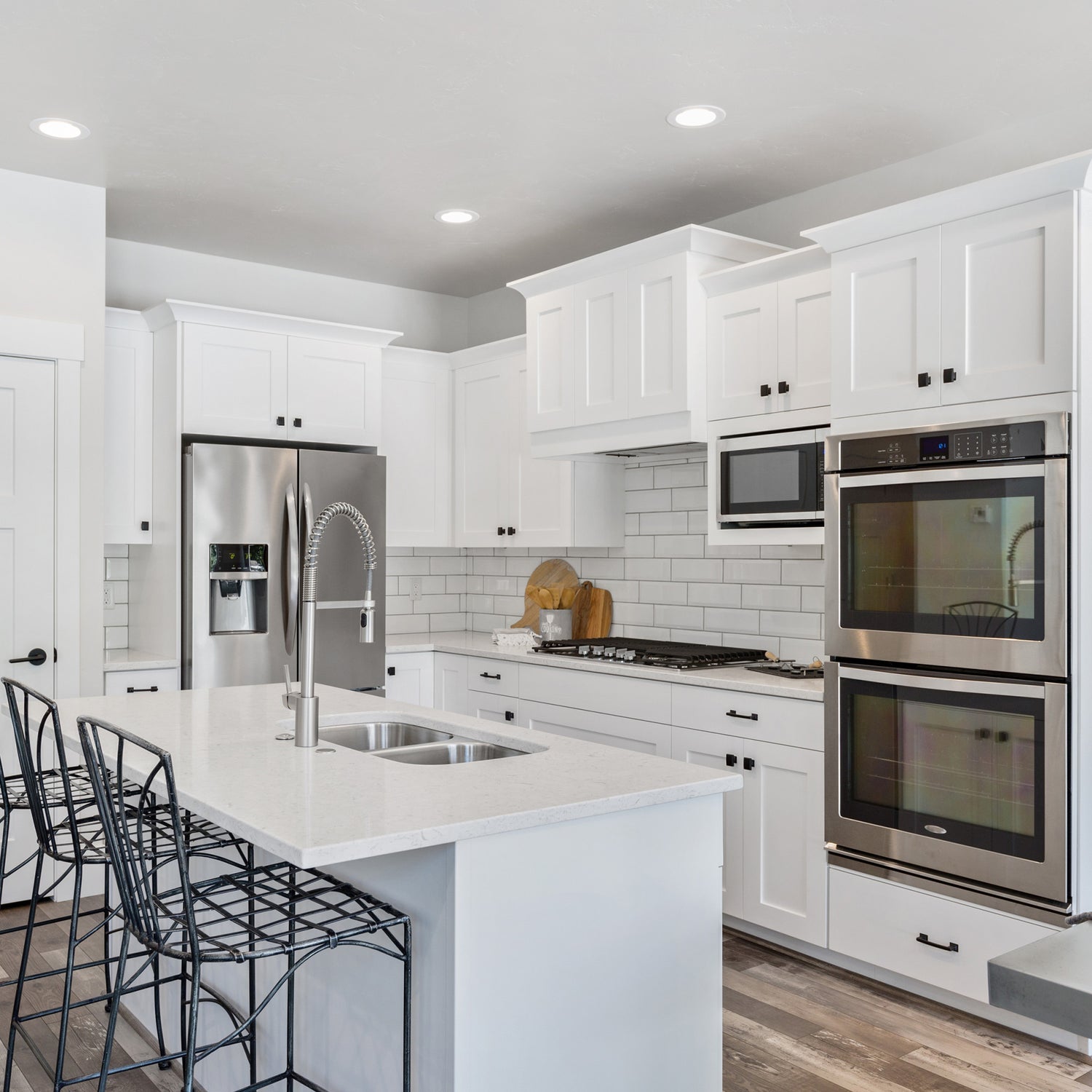 4 in. 7.2W (50W Replacement) Soft White (2700K) Baffle Trim LED Recessed Downlight (6-Pack) - Feit Electric