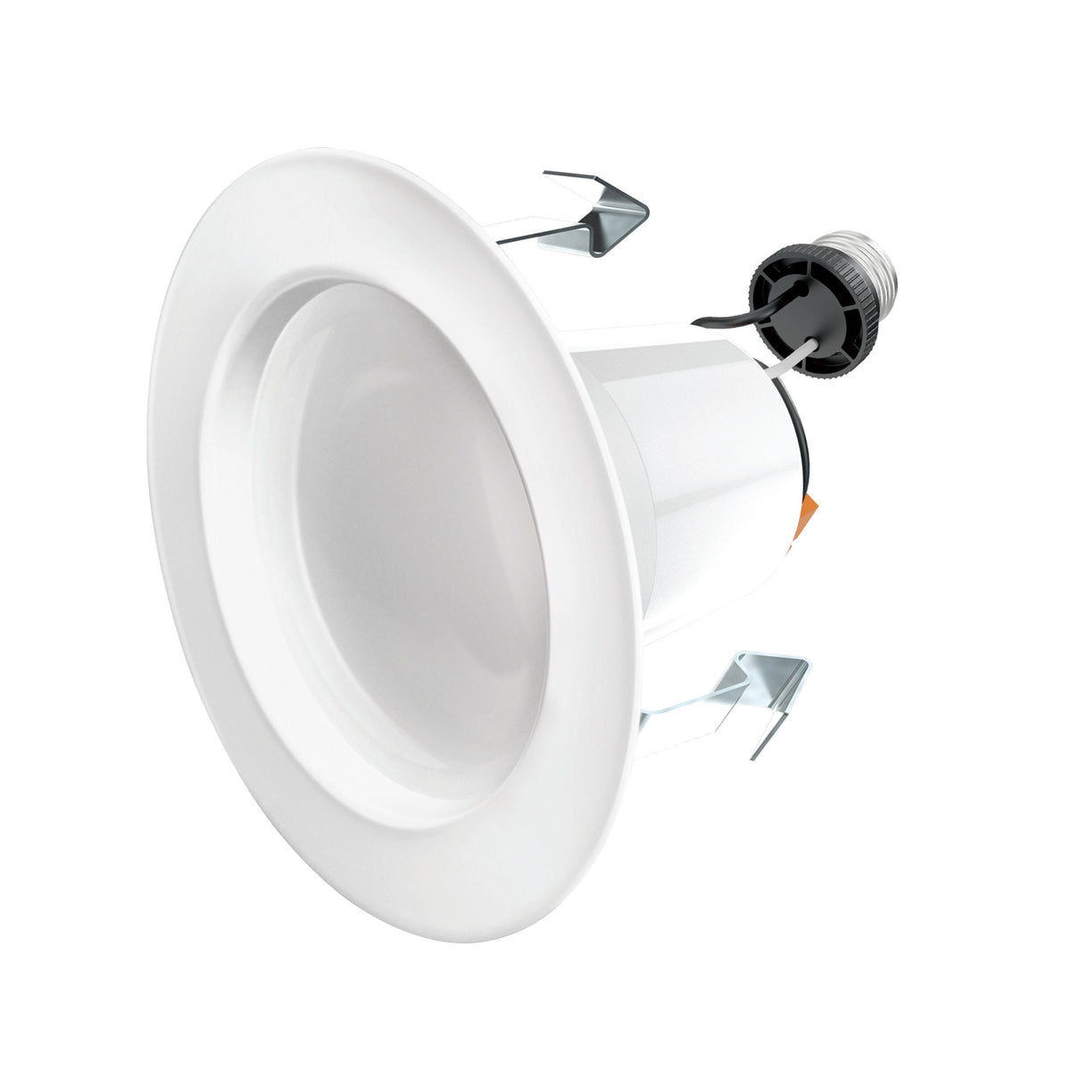 4 in. 75W Replacement Adjustable White  LED Recessed Downlight with