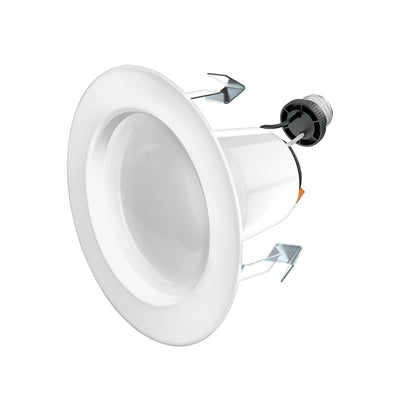 4 in. 8.6W (75W Replacement) Adjustable White Dimmable Lumen Select LED Recessed Downlight with Switch Mode (4-Pack)