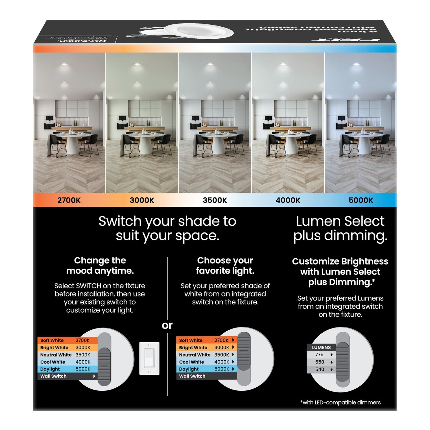 4 in. 75W Replacement Adjustable White Enhance Dimmable LED Recessed Downlight