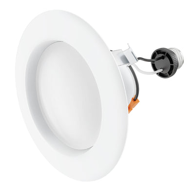 4 in. 75W Replacement Adjustable White Enhance Dimmable LED Recessed Downlight with Switch Mode (4-Pack)