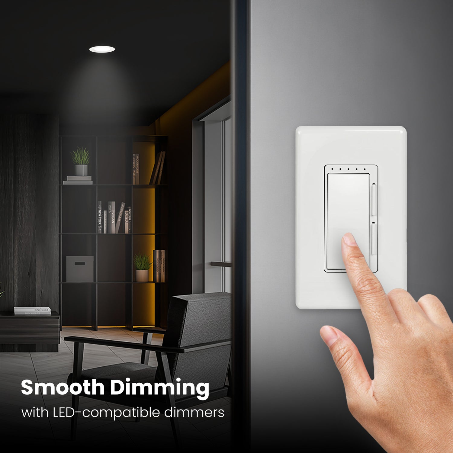 5/6 in. Soft White (2700K) Dimmable Enhance LED Recessed Downlight
