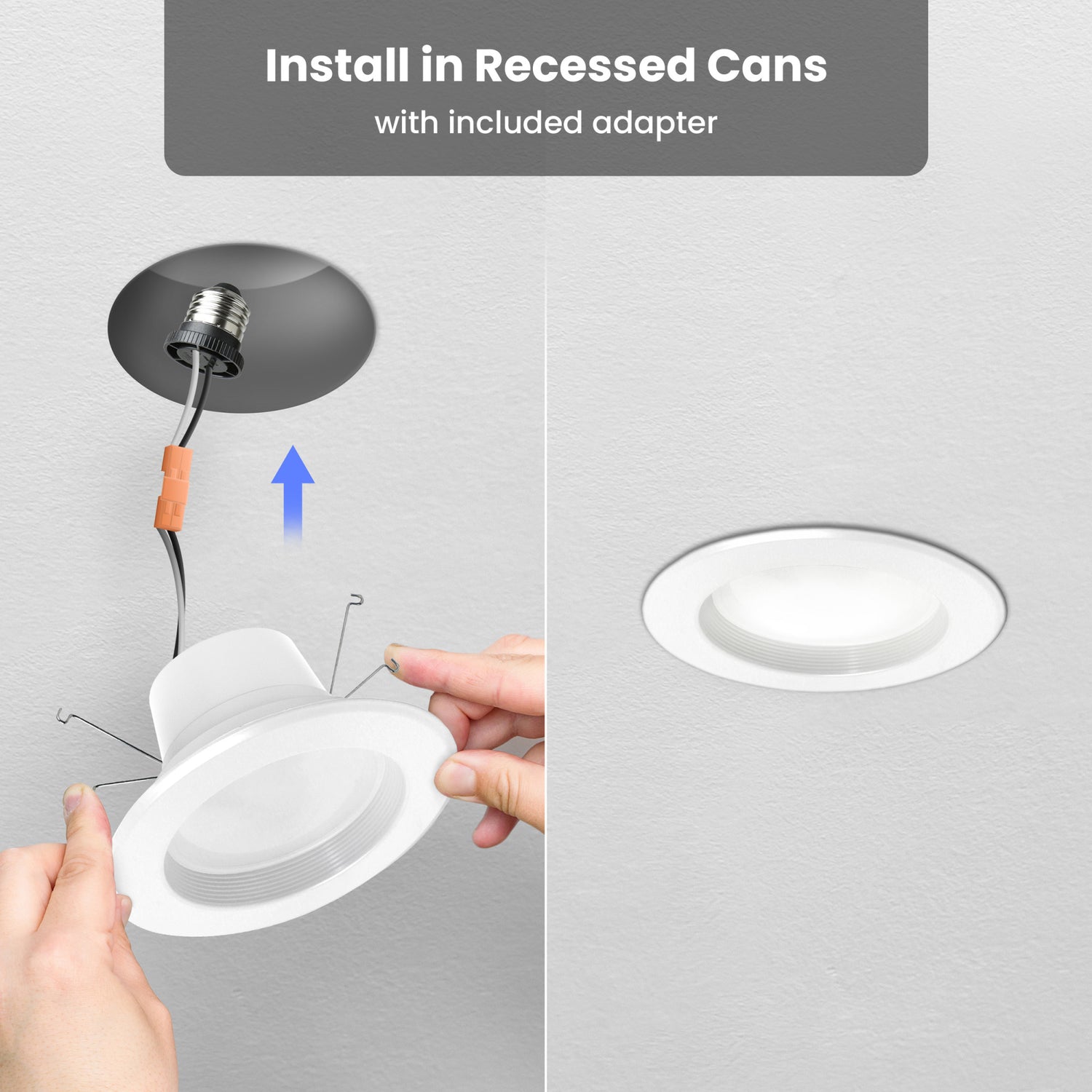 5/6 in. 75W Replacement Soft White (2700K) Dimmable LED Recessed Downlight (6-Pack)