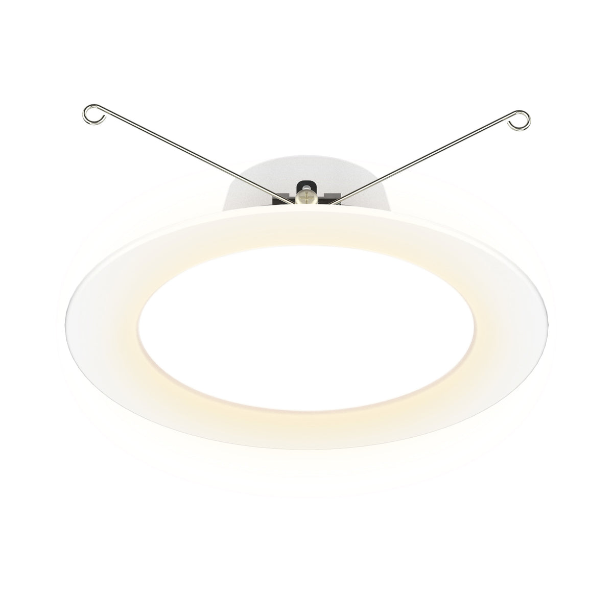 5/6 in. Adjustable White Retrofit Recessed Downlight with Switch Mode