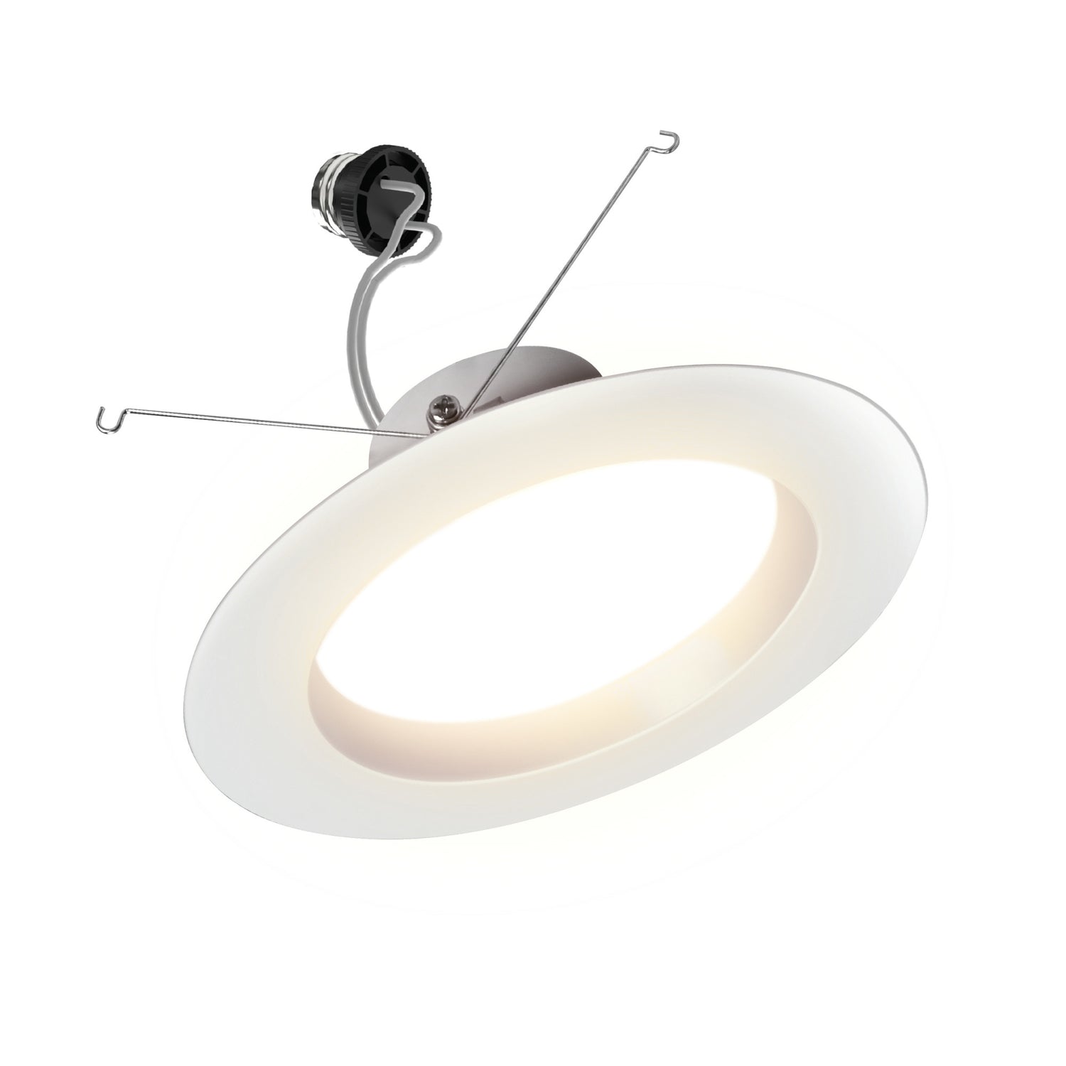 5-6 in. 120W Replacement Adjustable White Adjustable Lumens Dimmable High Output Enhance LED Recessed Downlight