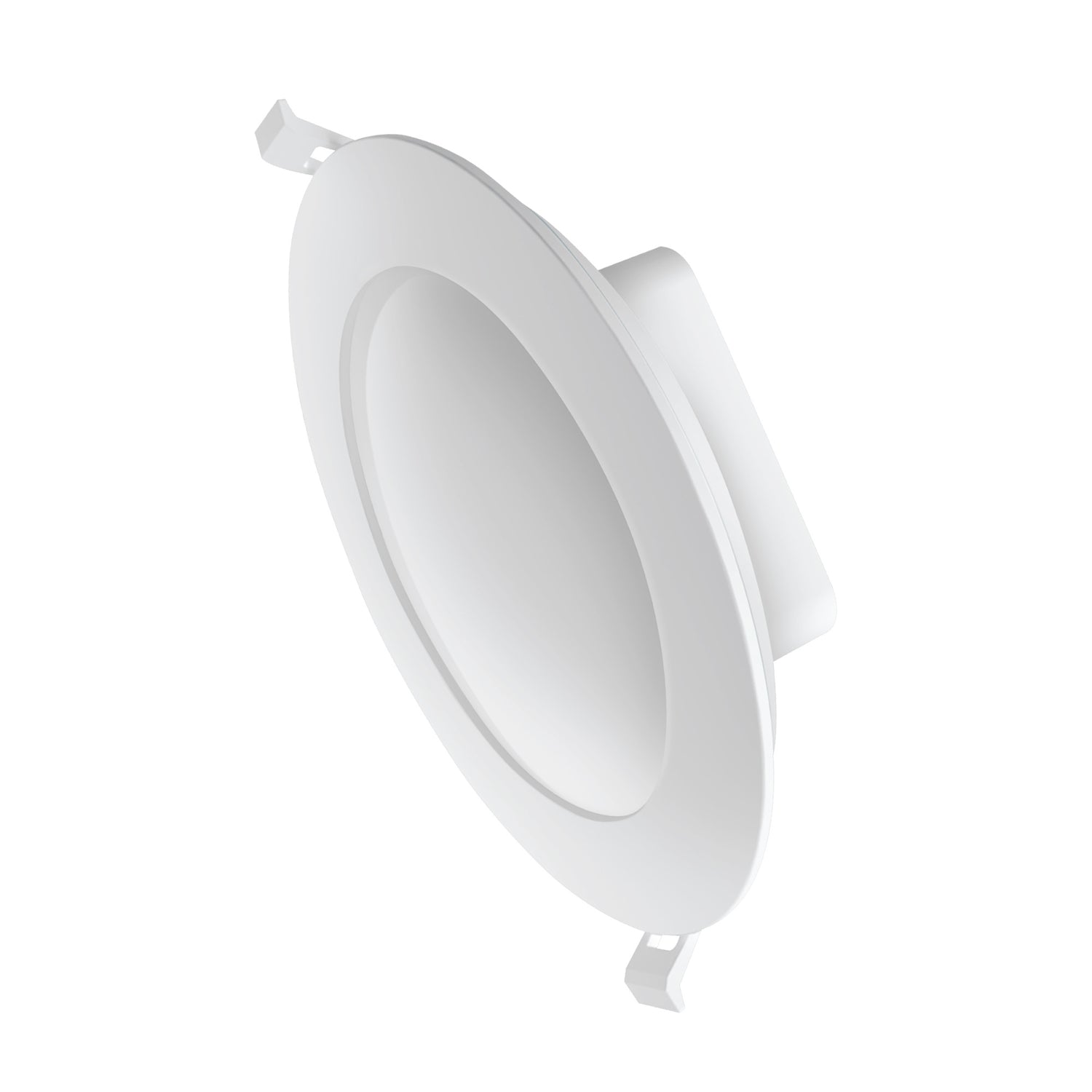 6 in. 85W Replacement Adjustable White (5CCT) High Output Integrated J-Box Recessed LED Downlight