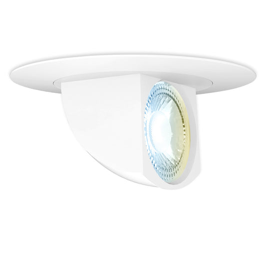 5-6 in. 9.4W (75W Replacement) Color Selectable Dimmable LED Directional Recessed Downlight