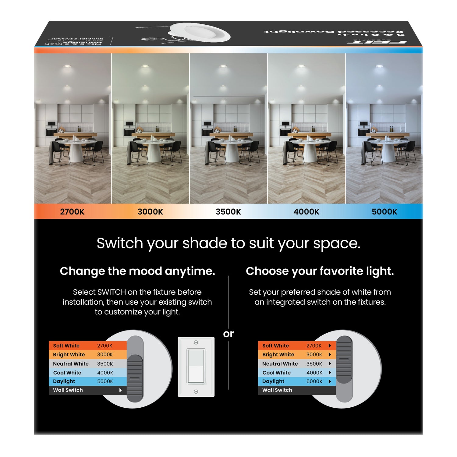 5-6 in. 120W Replacement Adjustable White Dimmable High Output Enhance LED Recessed Downlight