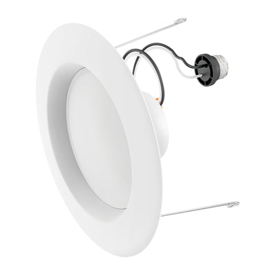 5-6 in. 120W Replacement Adjustable White Dimmable High Output Enhance LED Recessed Downlight with Switch Mode (4-Pack)
