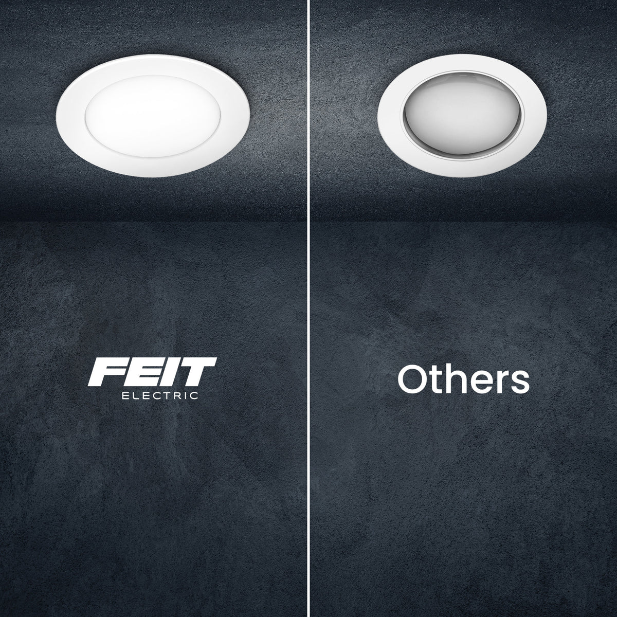 6 in. Quick Connect LED Canless Recessed Downlight Add-on