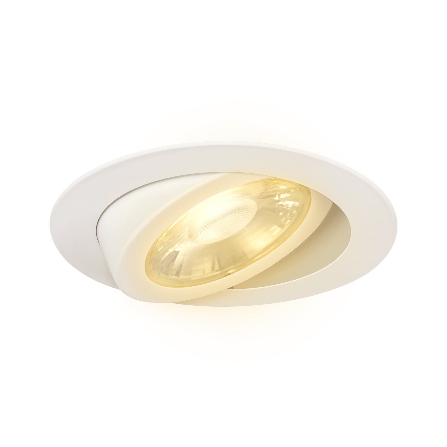 6 in. Adjustable White Adjustable Angle Recessed LED Downlight