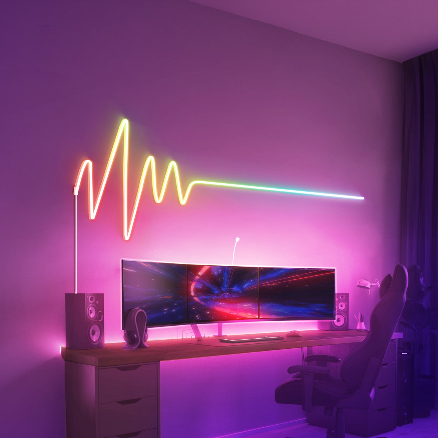 10 ft. Smart Color Neon Flex Rope Light