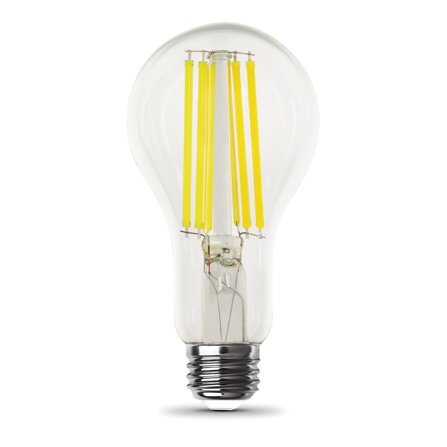 18W (150W Replacement) Bright White (3000K) A21 E26 Base Dimmable Bright Light Output LED Filament Light Bulb