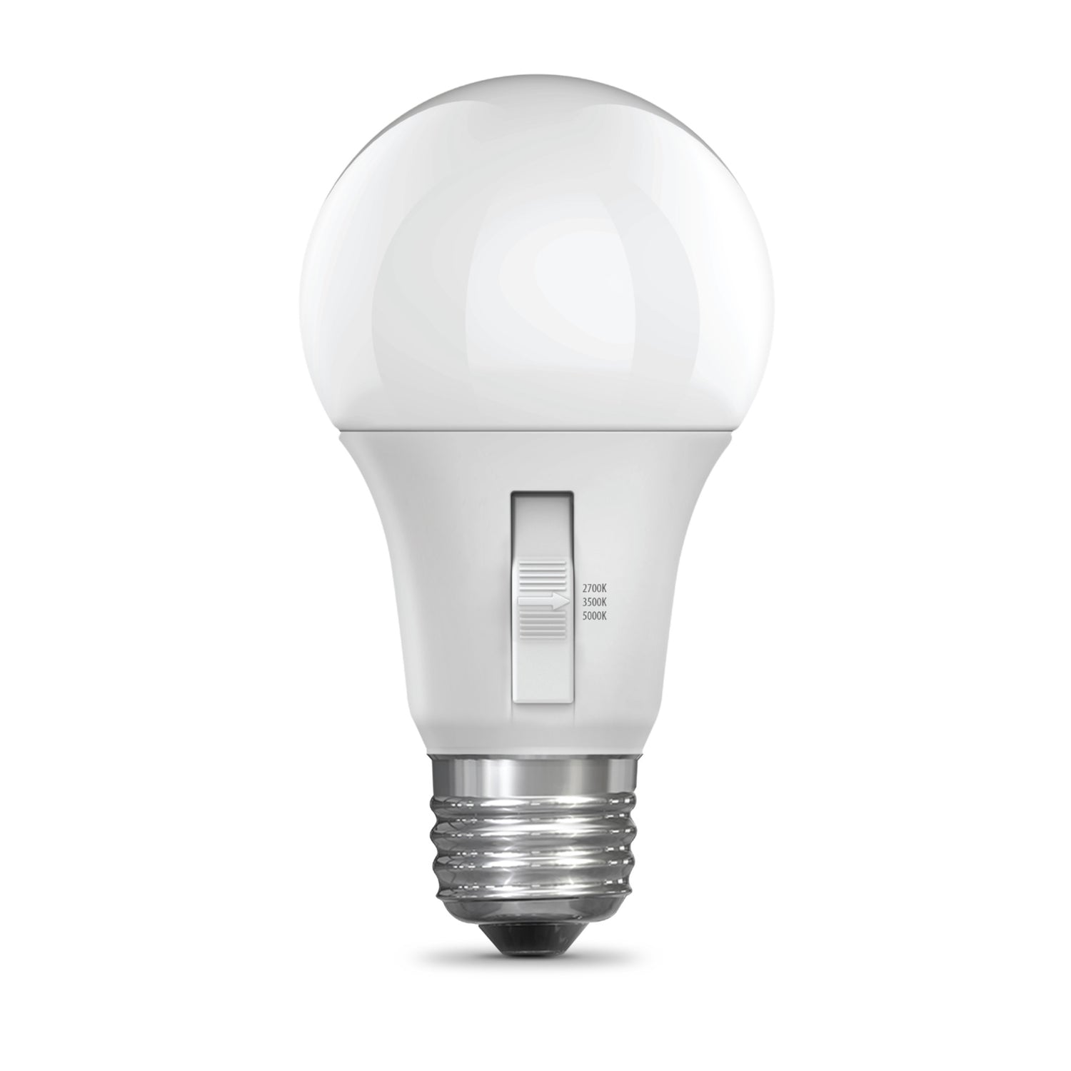 5W (40W Replacement) Adjustable White E26 Base A19 Non-Dimmable LED Bulb (8-Pack)
