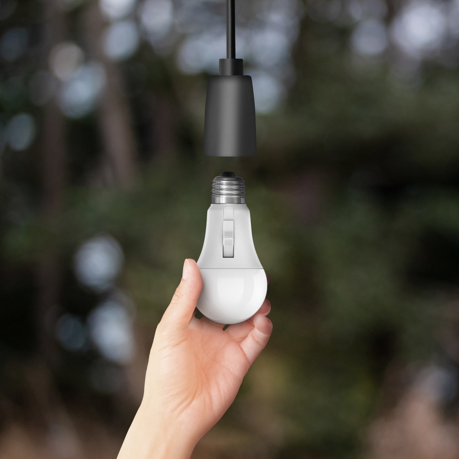 8.8W (60W Replacement) Selectable White E26 Base Motion Sensor LED Bulb