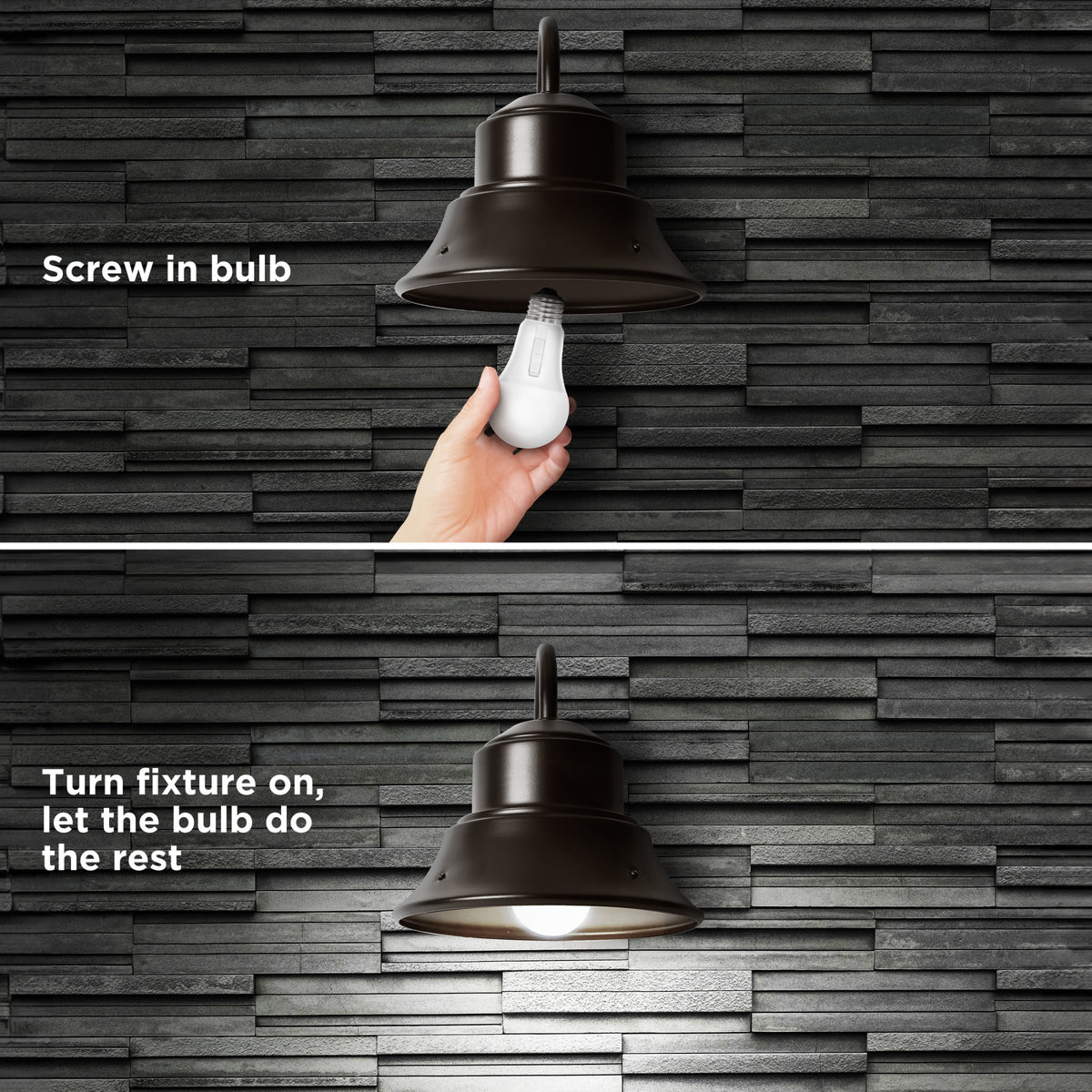 8.8W (60W Replacement) Adjustable White Dusk to Dawn Outdoor LED Bulb