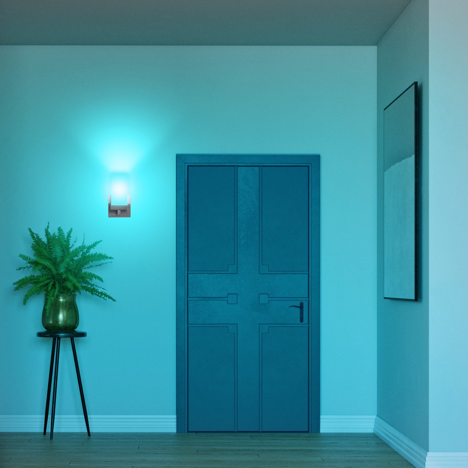 9W (60W Replacement) Color Changing + White A19 Smart Wi-Fi LED Light Bulb