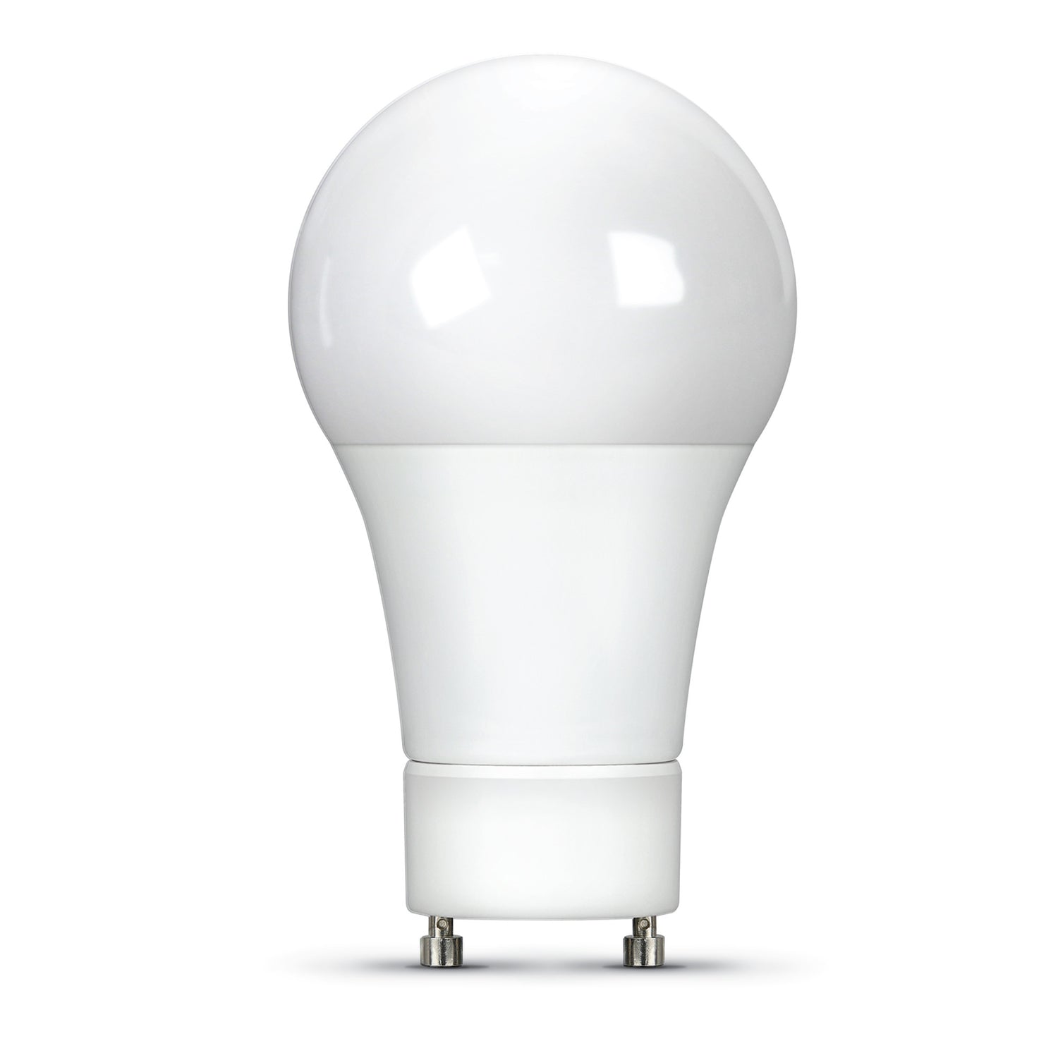 8.8W (60W Replacement) Cool White (4000K) A19 (GU24 Base) Dimmable LED Light Bulb (4-Pack)