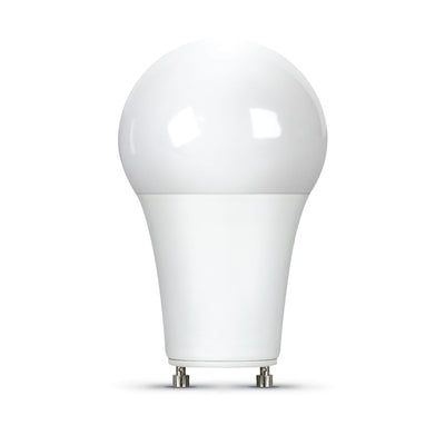 8.8W (60W Replacement) Daylight Deluxe (6500K) GU24 Base A19 Dimmable General Purpose LED Bulb (4-Pack)