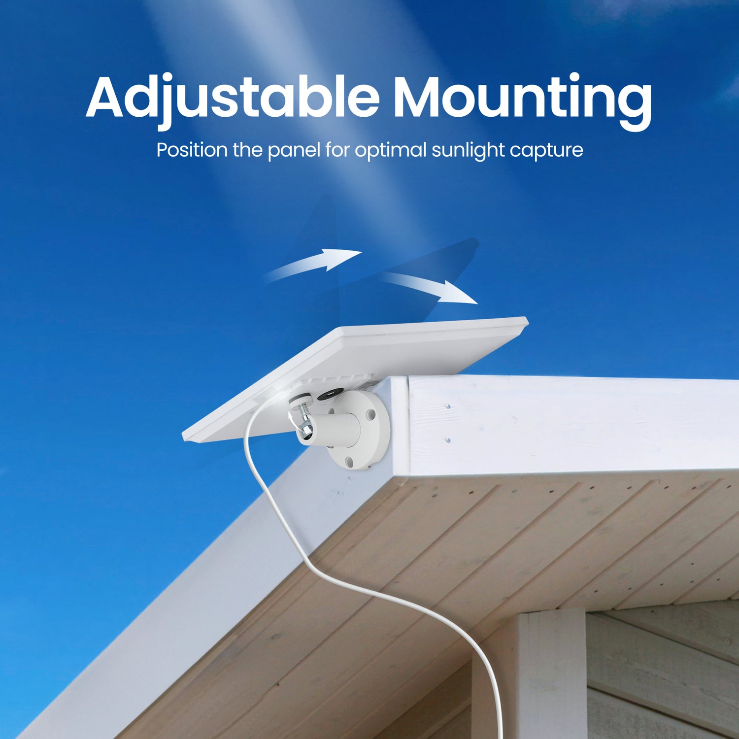 Smart Camera Solar Panel Continuous Charger