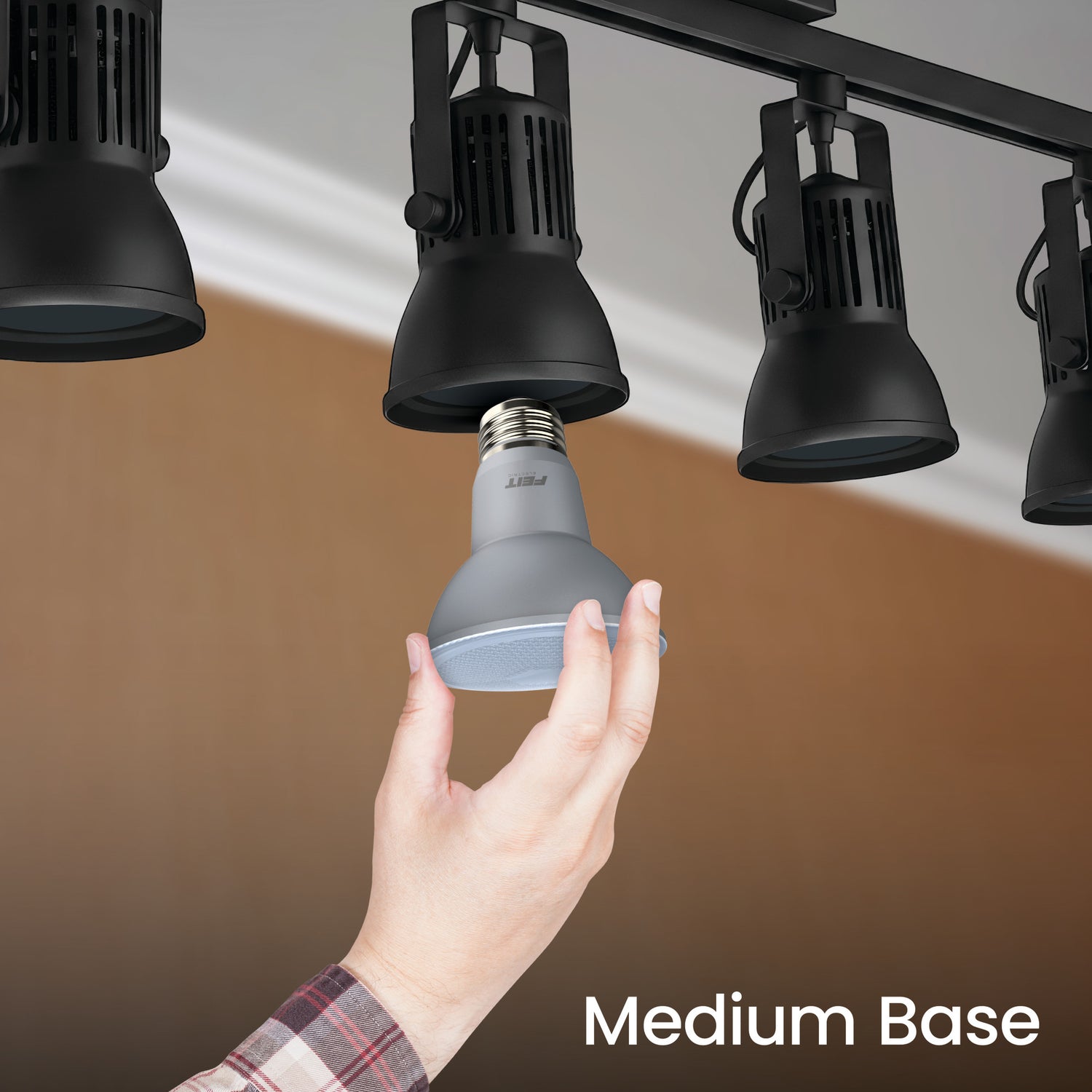5W (50W Replacement) Bright White (3000K) E26 Base PAR20 Dimmable Enhance Reflector LED Light Bulb