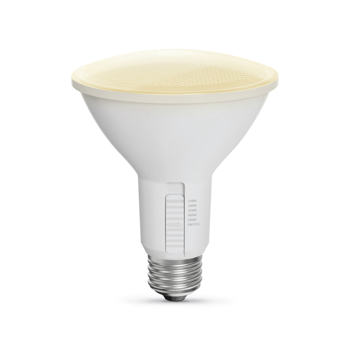 8.3W (75W Replacement) Adjustable White Dimmable PAR30 LED Bulb with Switch Mode (2-Pack)