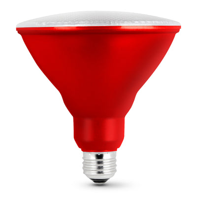 Red PAR38 Non-Dimmable LED Reflector Light Bulb