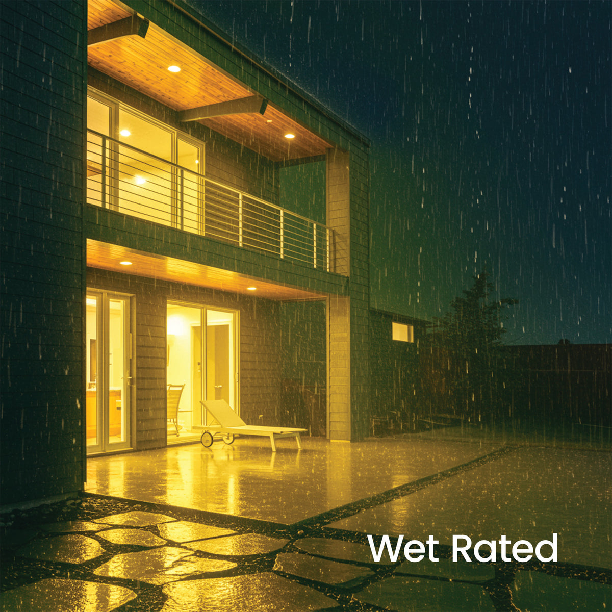 Yellow PAR38 Non-Dimmable LED Reflector Light Bulb