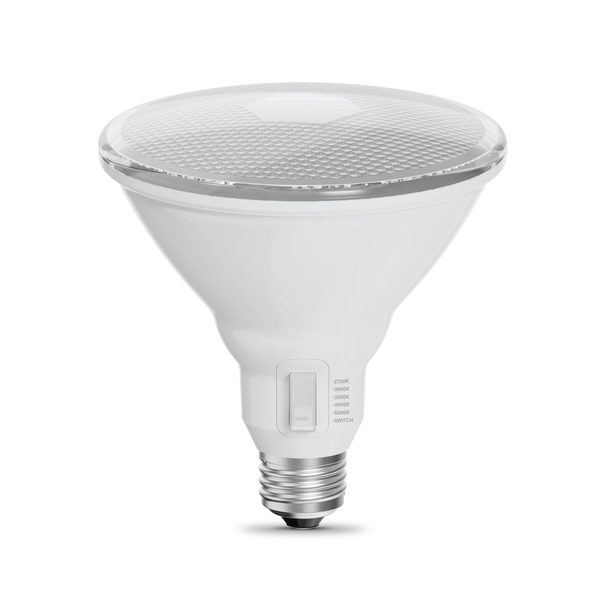 120W Replacement Adjustable White PAR38 Dimmable Enhance Reflector LED with Switch Mode (2-Pack)