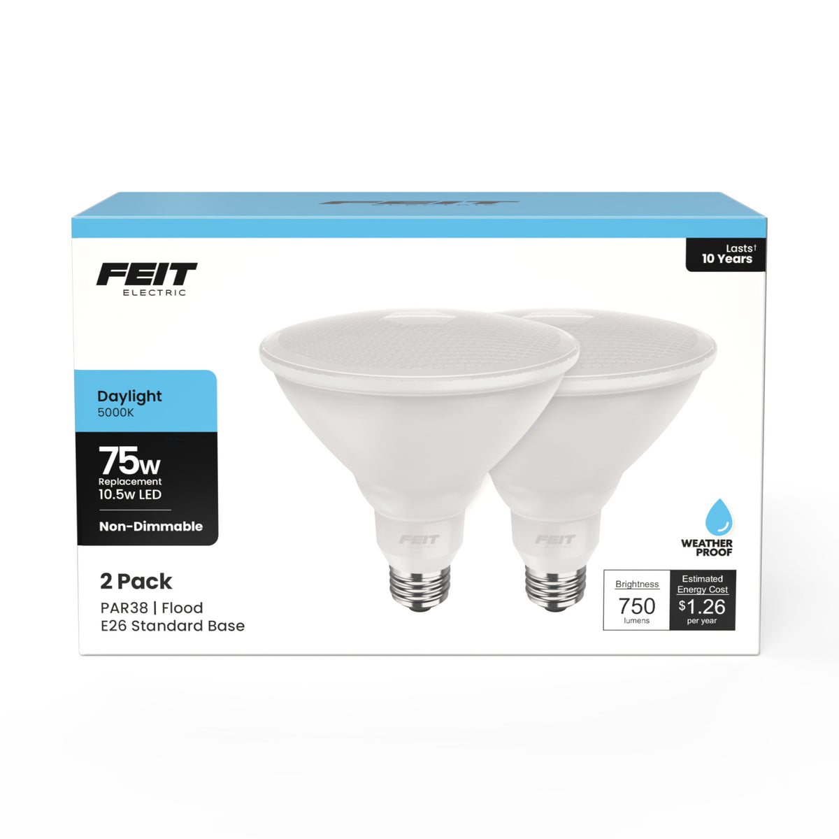 75W Replacement Daylight PAR38 Reflector LED Light Bulb