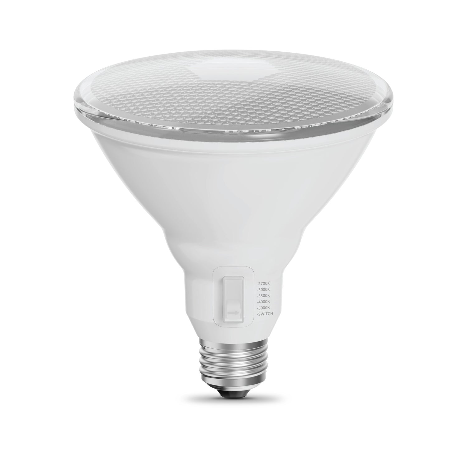 11.1W (90W Replacement) Adjustable White E26 Base PAR38 LED Bulb (2-Pack)