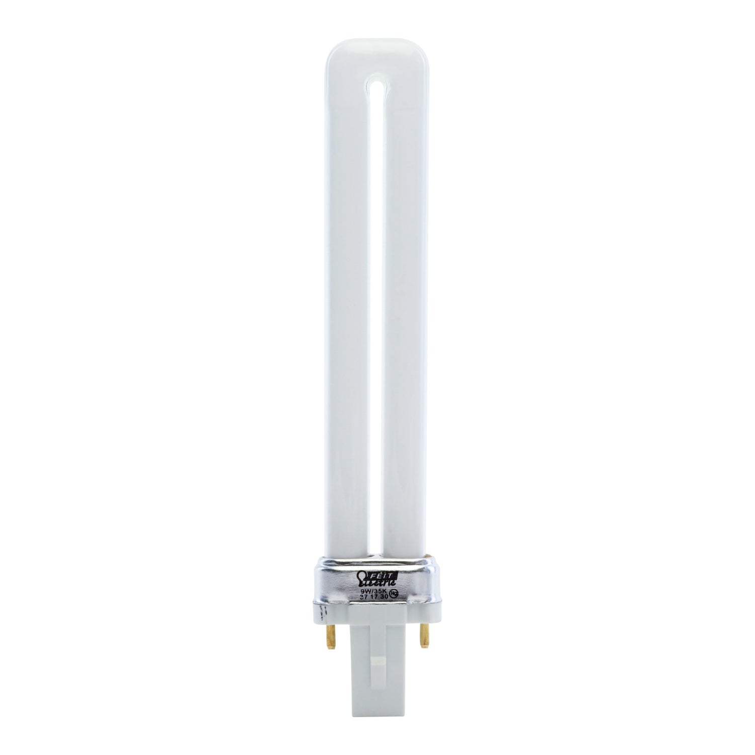 9W Bright White (3500K) PL G23 Base Compact Fluorescent Light Bulb