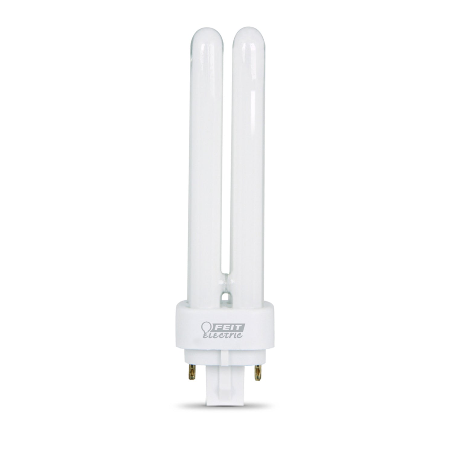 13W Cool White (4100K) PLD Double Twin Tube G24Q-1 Base Compact Fluorescent Light Bulb