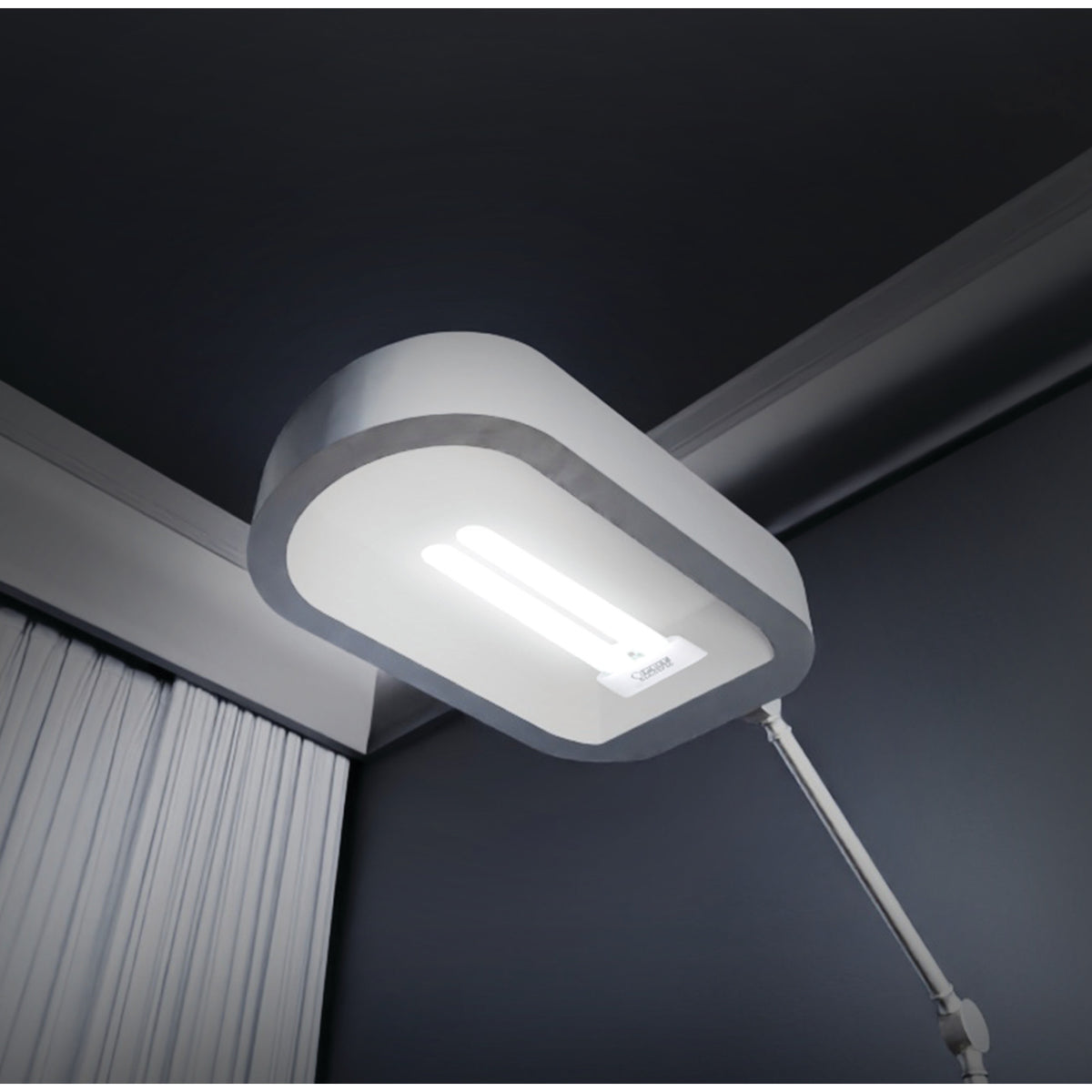 13W Cool White (4100K) PLD Double Twin Tube G24Q-1 Base Compact Fluorescent Light Bulb