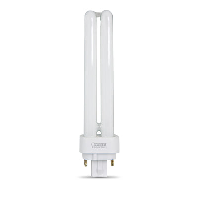 18W Cool White (4100K) PLD G24Q-2 Base Double Twin Tube CFL Bulb