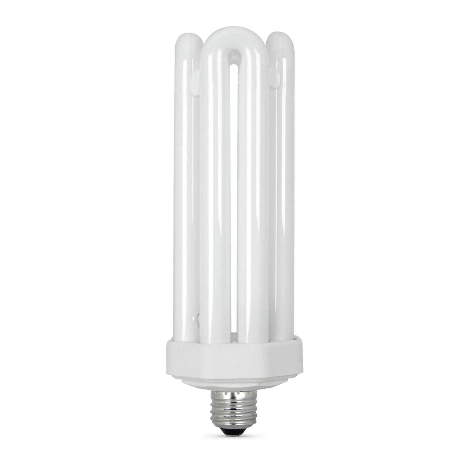 65W (300W Replacement) Daylight (6500K) E39/E26 Base Quad Tube PL CFL Bulb