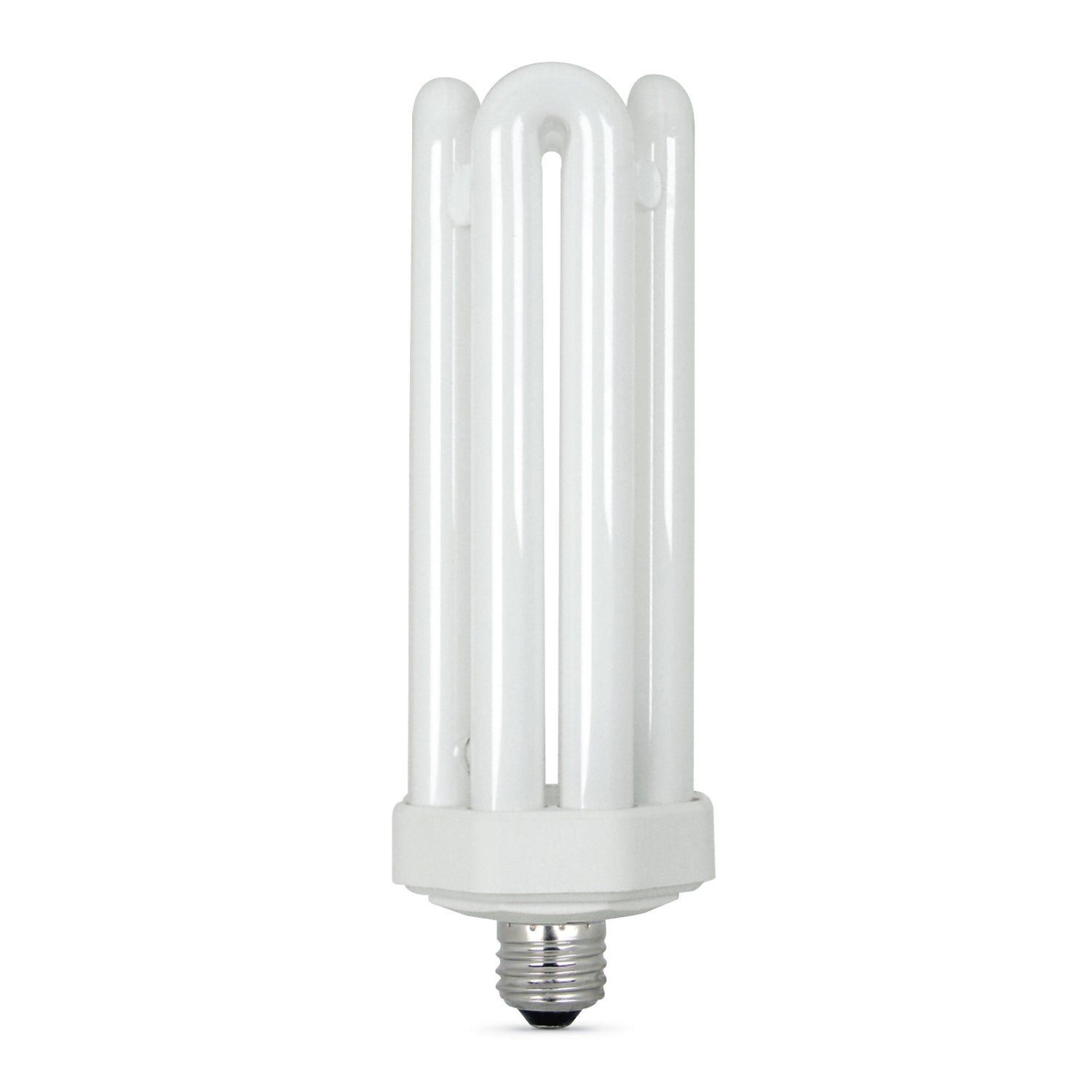 65W (300W Replacement) Daylight Deluxe (6500K) E39/E26 Base Quad Tube PL CFL Bulb