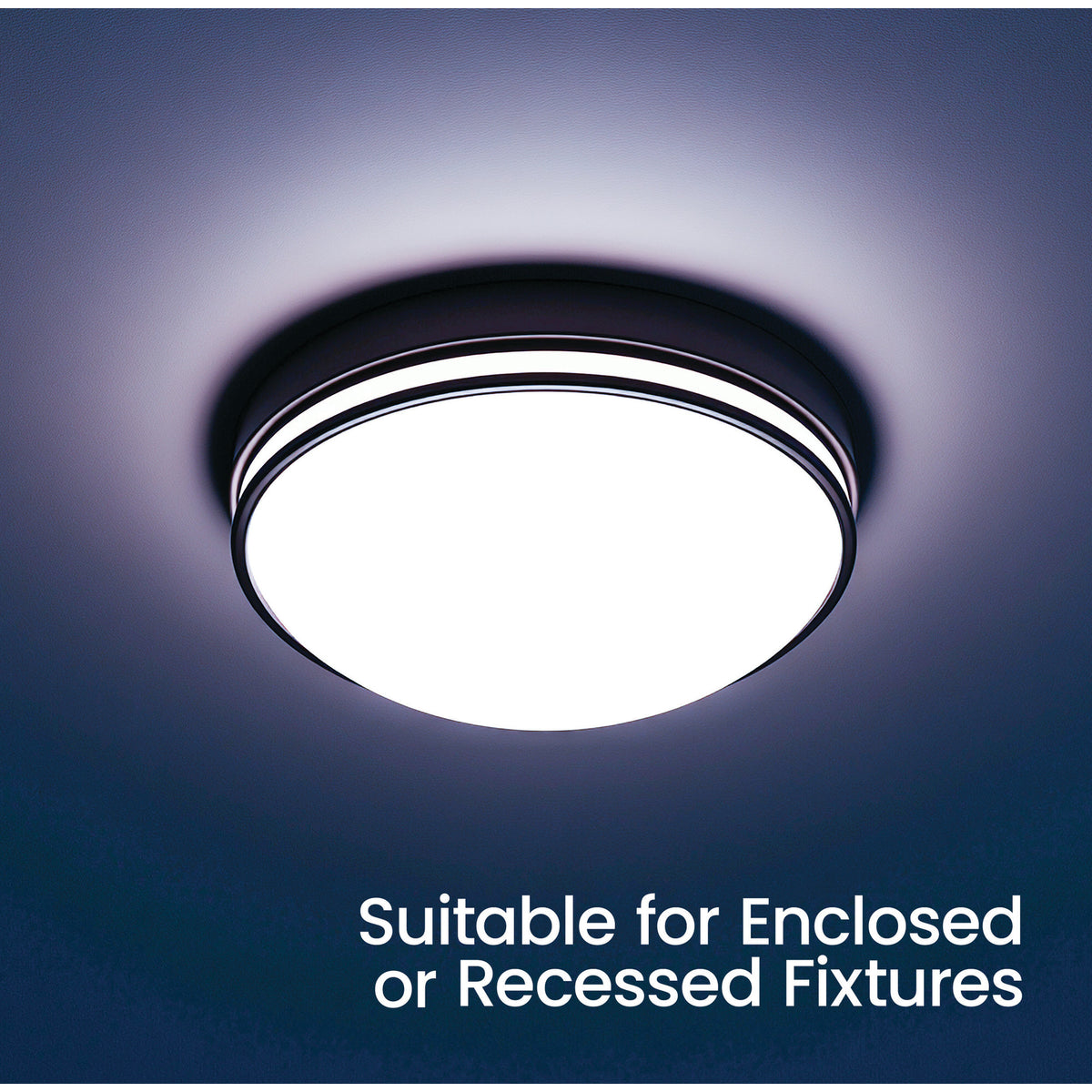 65W (300W Replacement) Daylight Deluxe (6500K) E39/E26 Base Quad Tube PL CFL Bulb