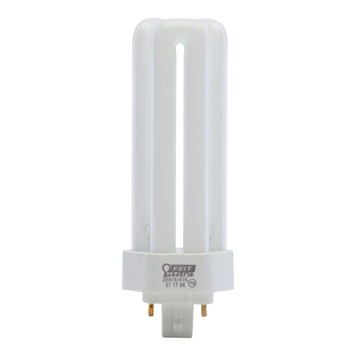 26W Cool White (4100K) PL Triple Twin Tube GX24Q-3 Base Compact Fluorescent Light Bulb