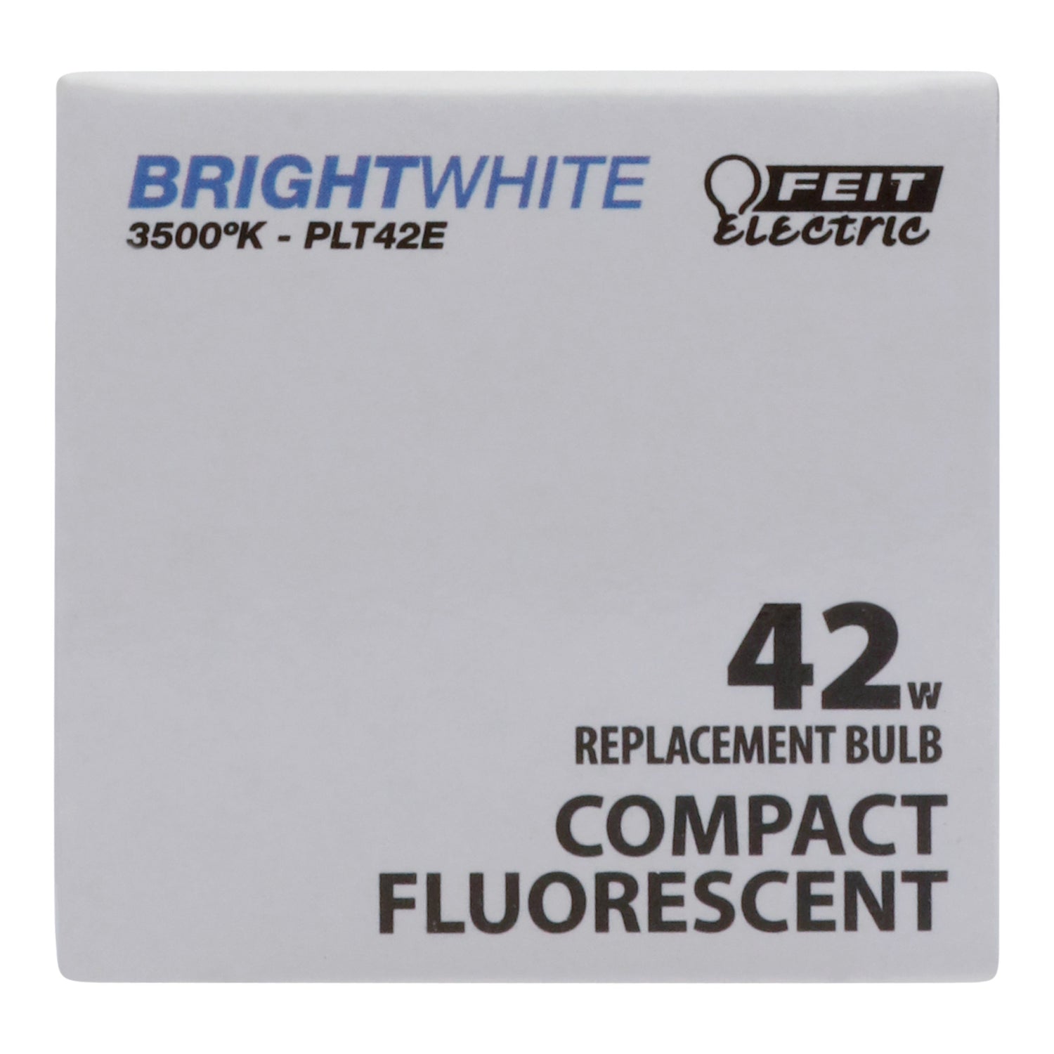 42W Bright White (3500K) PLT Triple Twin Tube GX24q-4 Base CFL Light Bulb