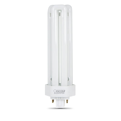 42W Cool White (4100K) GX24q-4 Base Triple Twin Tube Compact Fluorescent PL Bulb