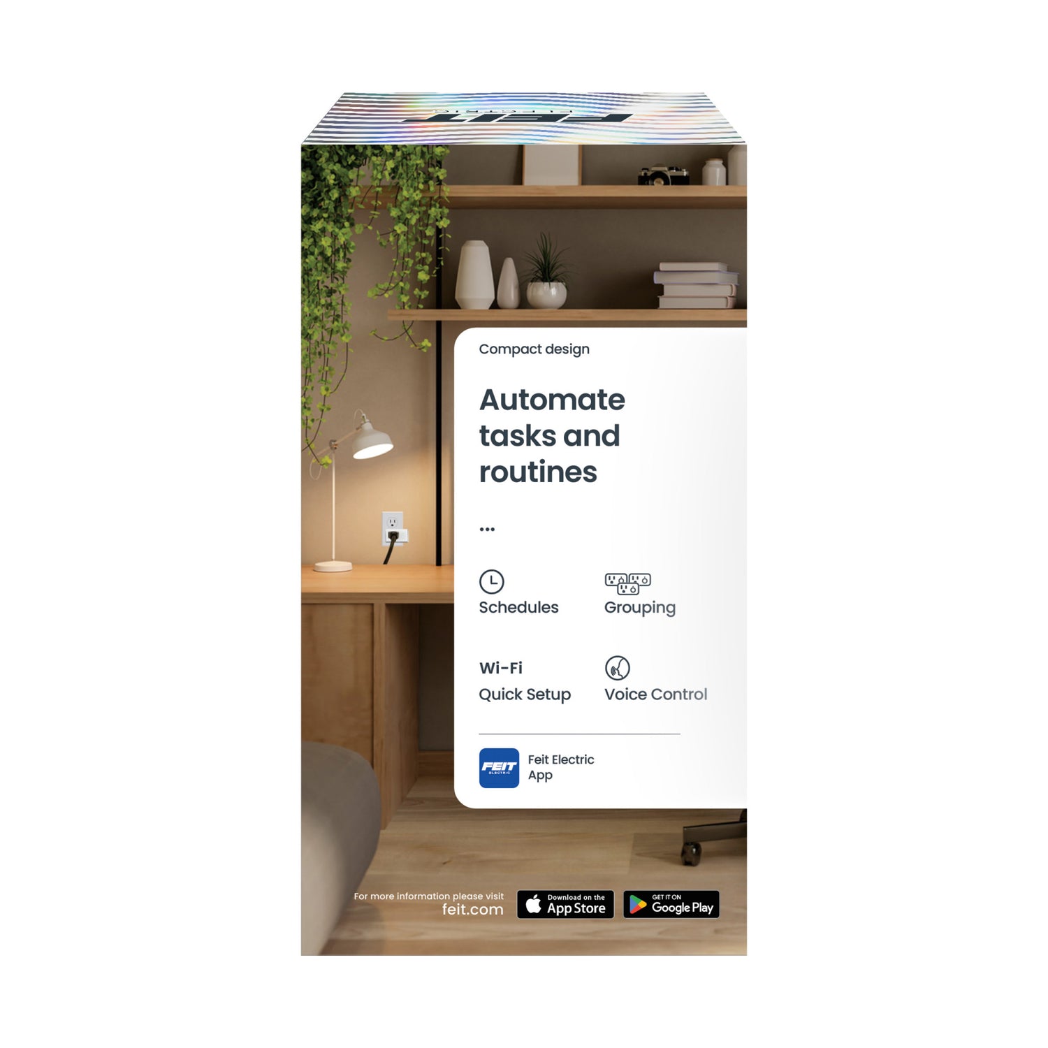 Indoor Smart Wi-Fi Wall Plug Alexa / Google