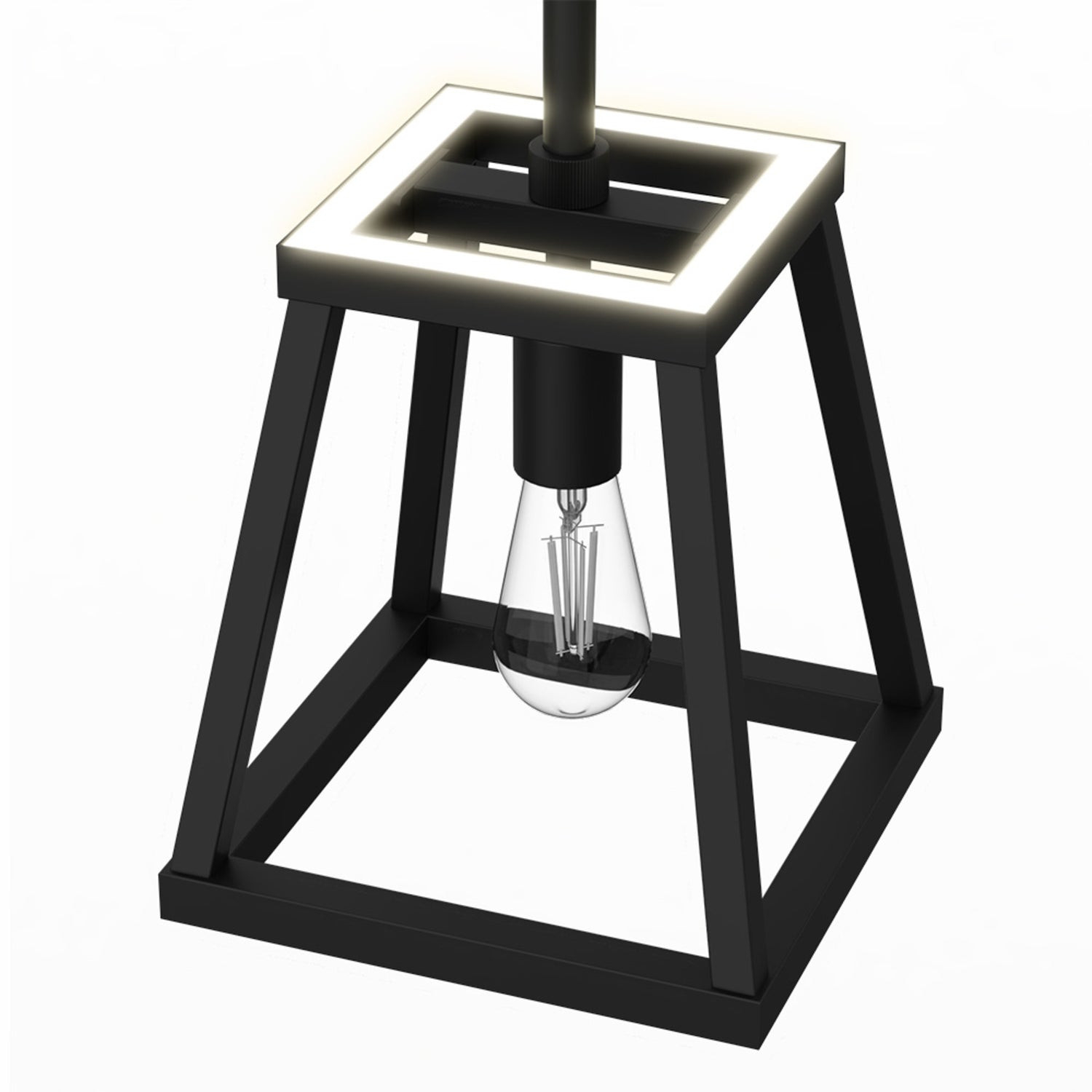 Katalyst Collection LED Decorative Single Light Pendant Matte Black