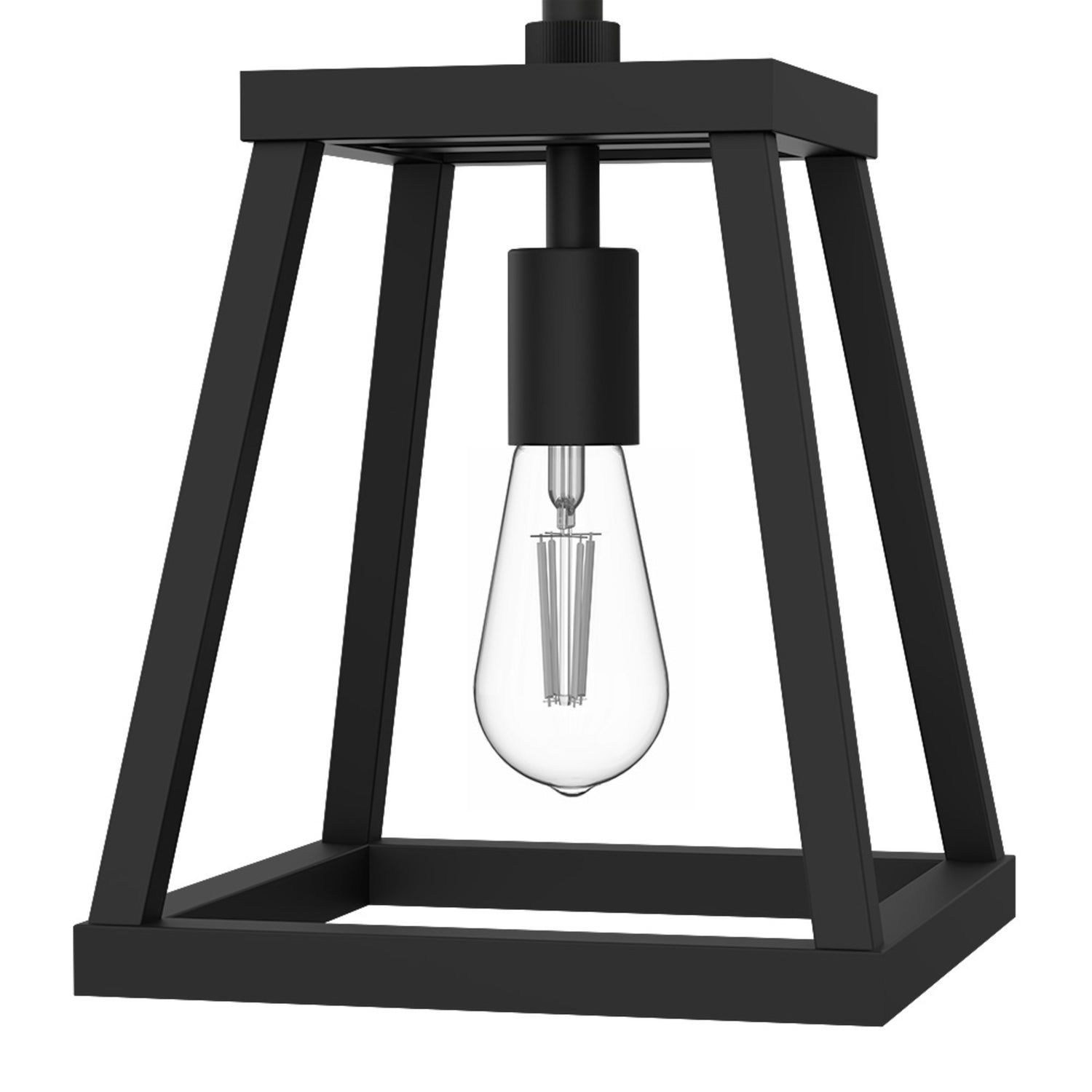 Katalyst Collection LED Decorative Single Light Pendant Matte Black
